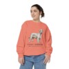 Cesky Terrier Latin Sweatshirt, Terracotta, person 2 front