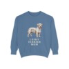 Cesky Terrier Mom Sweatshirt, Blue Jean, front view