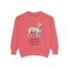 Cesky Terrier Mom Sweatshirt, Watermelon, front view