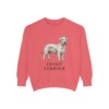 Cesky Terrier Sweatshirt, Watermelon, front view