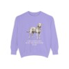 Chesapeake Bay Retriever Dad Sweatshirt, Violet, front view