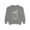 Chesapeake Bay Retriever Humor Sweatshirt, Grey, front view