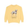 Chesapeake Bay Retriever Latin Sweatshirt, Butter, front view