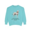 Chesapeake Bay Retriever Mom Sweatshirt, Chalky Mint, front view