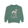 Chesapeake Bay Retriever Mom Sweatshirt, Light Green, front view