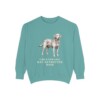 Chesapeake Bay Retriever Mom Sweatshirt, Seafoam, front view