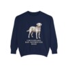Chesapeake Bay Retriever Mom Sweatshirt, True Navy, front view