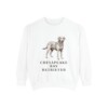 Chesapeake Bay Retriever Sweatshirt, White, front view