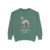 Chi-Poo Dad Sweatshirt, Light Green, front view