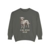 Chi-Poo Dad Sweatshirt, Pepper, front view