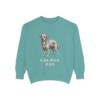 Chi-Poo Dad Sweatshirt, Seafoam, front view