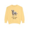 Chi-Poo Mom Sweatshirt, Butter, front view