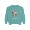 chi-poo-sweatshirt-seafoam Chi-Poo Sweatshirt, Seafoam, front view