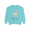 chihuahua-sweatshirt-chalky-mint Chihuahua Sweatshirt, Chalky Mint, front view