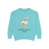 Chihuahua Dad Sweatshirt, Chalky Mint, front view