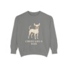 Chihuahua Dad Sweatshirt, Grey, front view