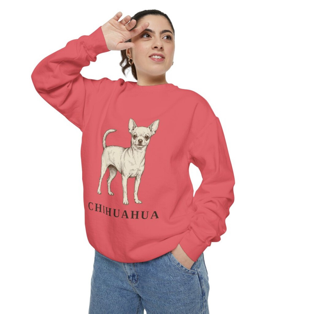 chihuahua-sweatshirt-watermelon-person-2-context Chihuahua Sweatshirt, Watermelon, person 2 context