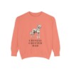 Chinese Crested Dad Sweatshirt, Terracotta, front view