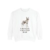 Chinese Crested Dad Sweatshirt, White, front view