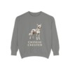 Chinese Crested Sweatshirt, Grey, front view