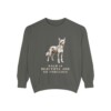 Chinese Crested Humor Sweatshirt, Pepper, front view