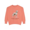 Chinese Crested Latin Sweatshirt, Terracotta, front view