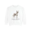 Chinese Crested Latin Sweatshirt, White, front view