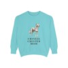 chinese-crested-sweatshirt-mom-chalky-mint Chinese Crested Mom Sweatshirt, Chalky Mint, front view