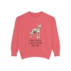 chinese-crested-sweatshirt-mom-watermelon Chinese Crested Mom Sweatshirt, Watermelon, front view