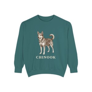 Chinook Sweatshirt, Blue Spruce, front view