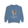 chinook-sweatshirt-dad-blue-jean Chinook Dad Sweatshirt, Blue Jean, front view