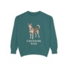 chinook-sweatshirt-dad-blue-spruce Chinook Dad Sweatshirt, Blue Spruce, front view