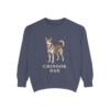 chinook-sweatshirt-dad-denim Chinook Dad Sweatshirt, Denim, front view