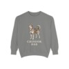 chinook-sweatshirt-dad-grey Chinook Dad Sweatshirt, Grey, front view