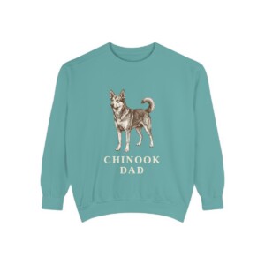 Chinook Dad Sweatshirt, Seafoam, front view