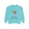 Chinook Humor Sweatshirt, Chalky Mint, front view