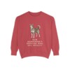 Chinook Humor Sweatshirt, Crimson, front view