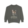 Chinook Humor Sweatshirt, Pepper, front view