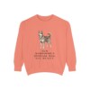 Chinook Humor Sweatshirt, Terracotta, front view
