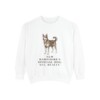 Chinook Humor Sweatshirt, White, front view