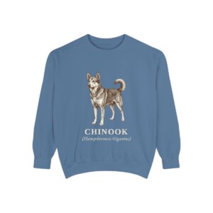 Chinook Latin Sweatshirt, Blue Jean, front view