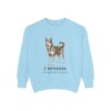 Chinook Latin Sweatshirt, Chambray, front view