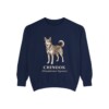 Chinook Latin Sweatshirt, True Navy, front view
