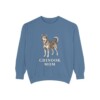 Chinook Mom Sweatshirt, Blue Jean, front view