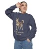 Chinook Mom Sweatshirt, Denim, person 2 context