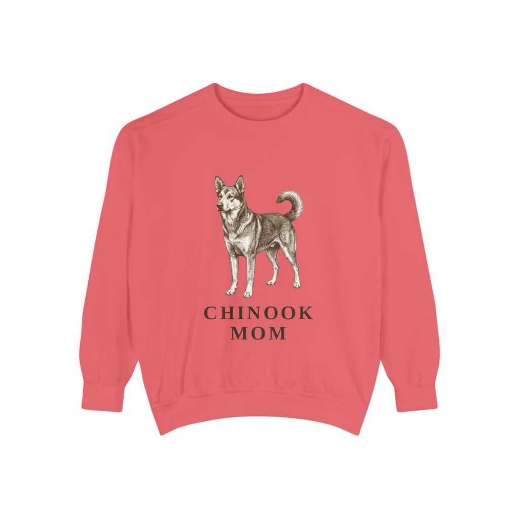 Chinook Mom Sweatshirt, Watermelon, front view