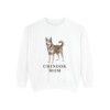 Chinook Mom Sweatshirt, White, front view