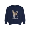 Chinook Sweatshirt, True Navy, front view