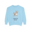 Chipin Dad Sweatshirt, Chambray, front view