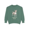 Chipin Dad Sweatshirt, Light Green, front view